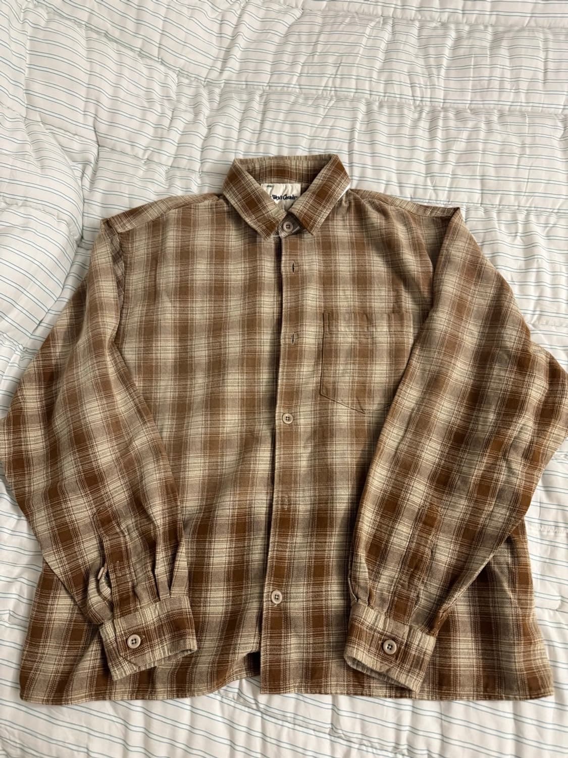 2) 뤡코즈 이스트 리버 셔츠 브라운 상품이미지1