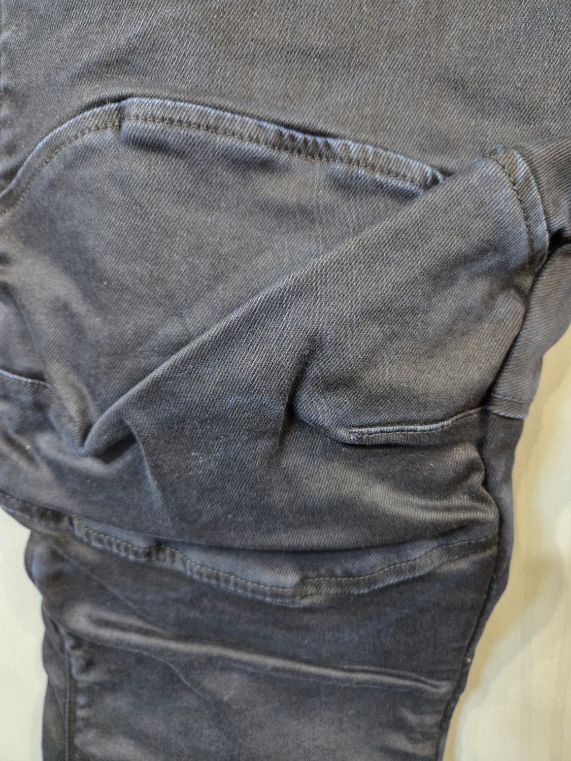 G-Star RAW 블랙 데님 청바지(W35/L32)스판 상품이미지4