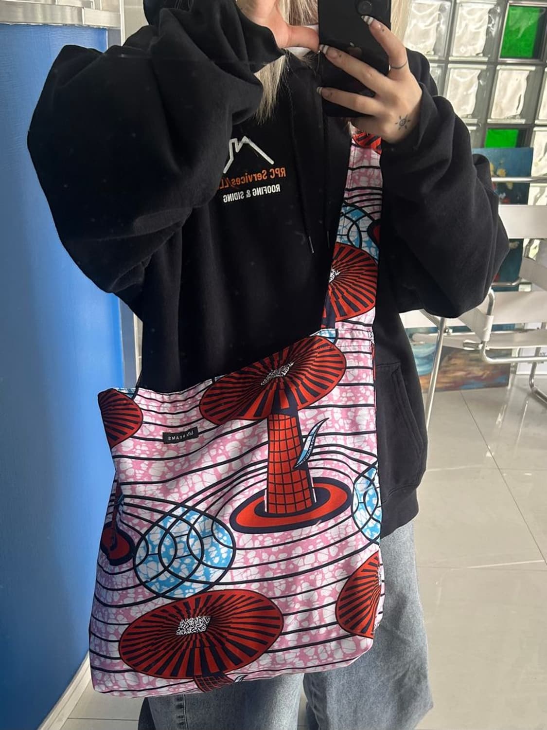 BATIK SHOULDER ECO BAG  바틱 숄더 에코백 2026 상품이미지1