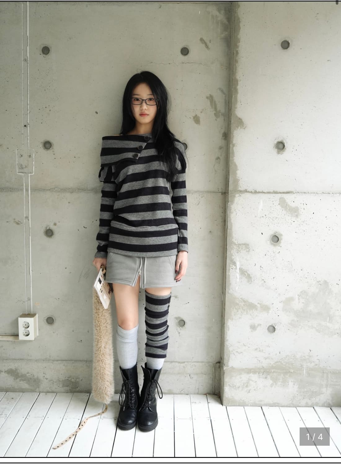 인앤양인하모니 나나 터틀넥 블랙 상품이미지1