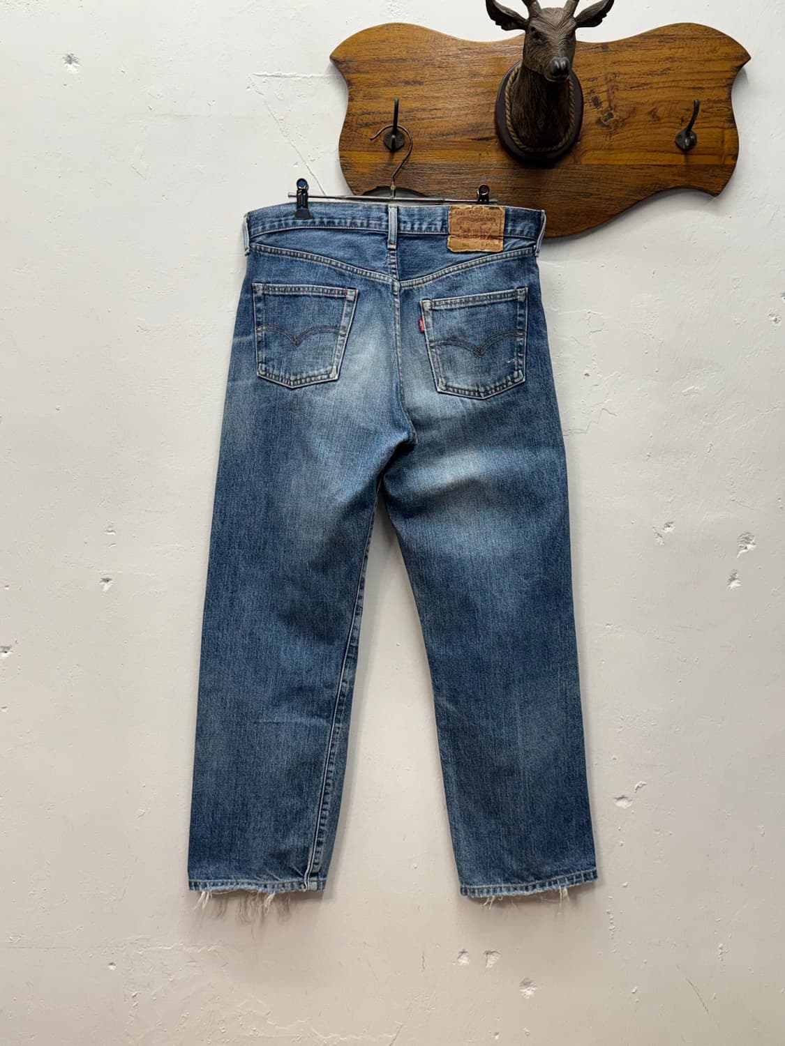 90s Lvc 502XX Selvedge Stright Denim Pan 상품이미지1