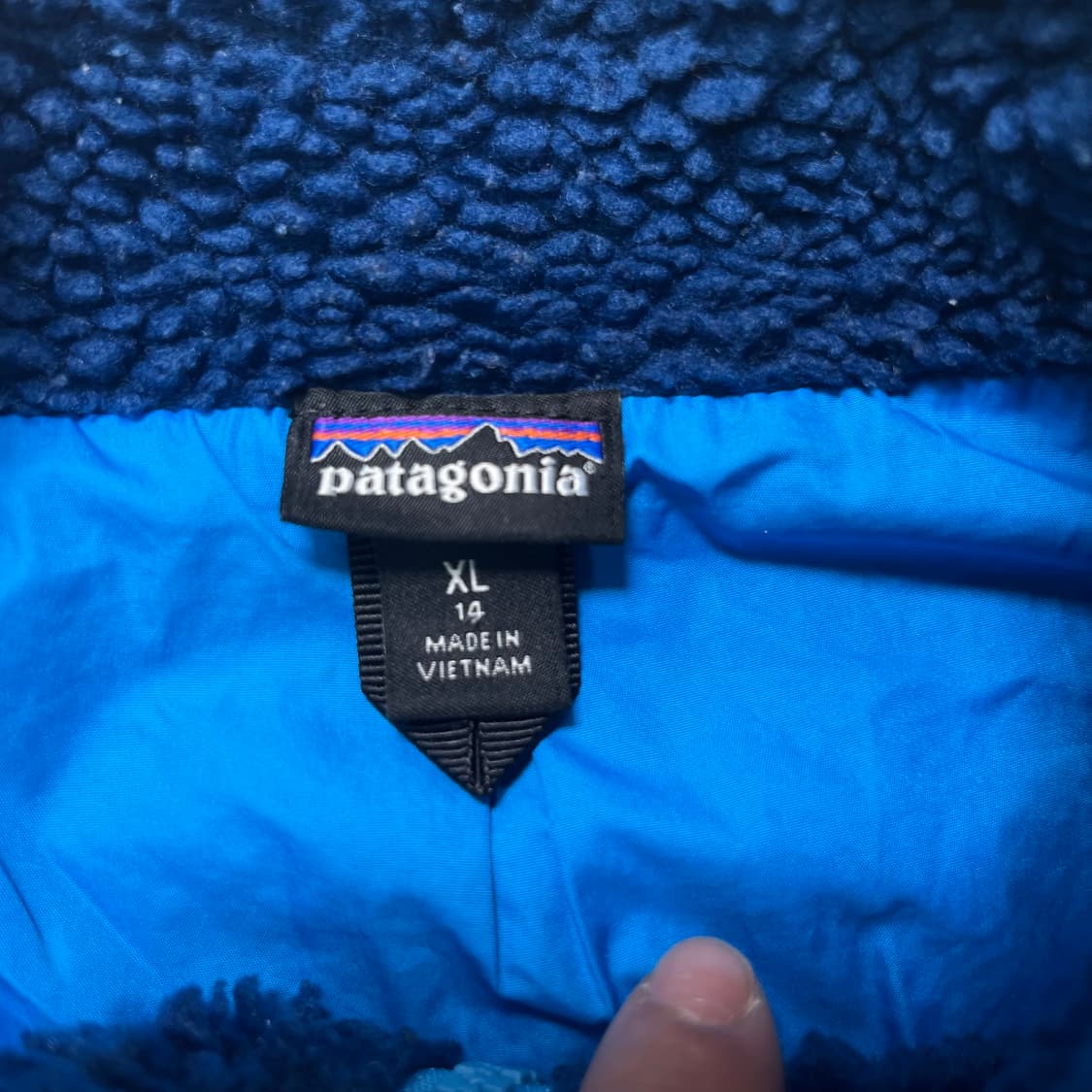 90 파타고니아 양털 레트로 플리스 조끼 상품이미지3