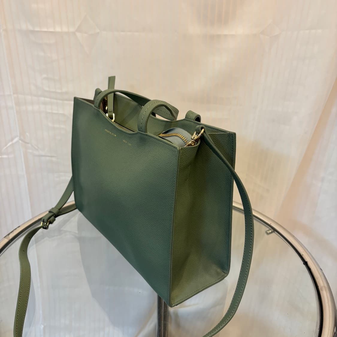 정품 essential by um 가죽 투웨이백     상품이미지4