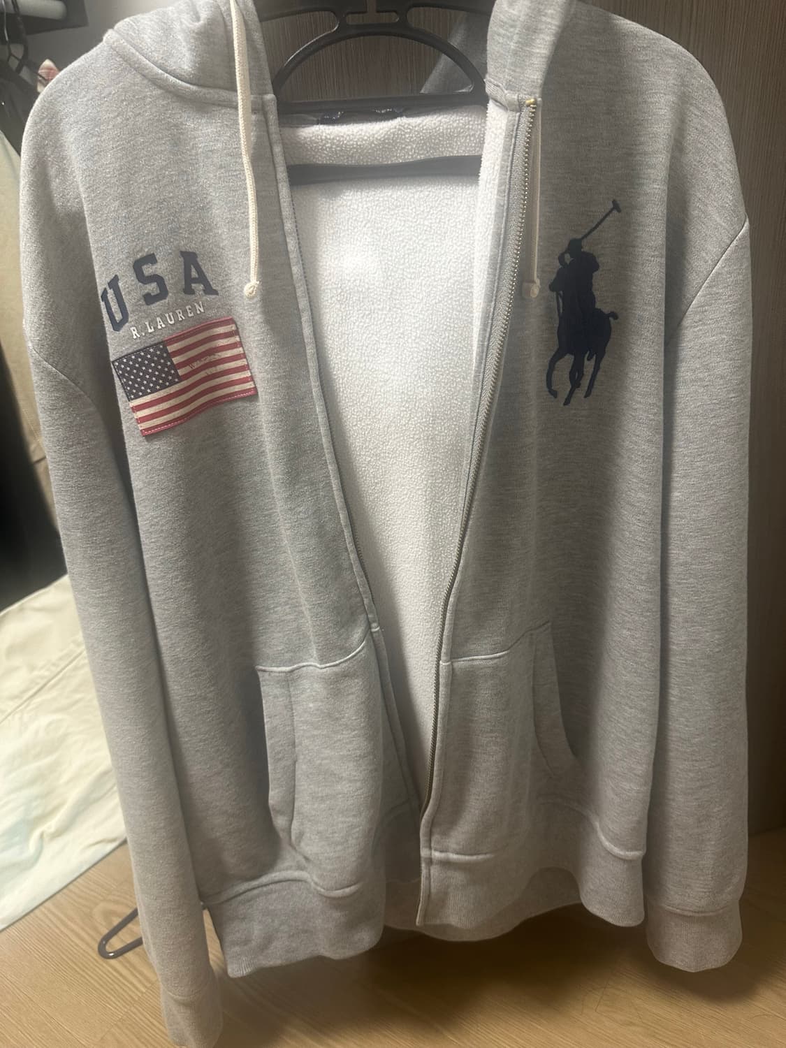 폴로 빅포니 후드집업 상품이미지1