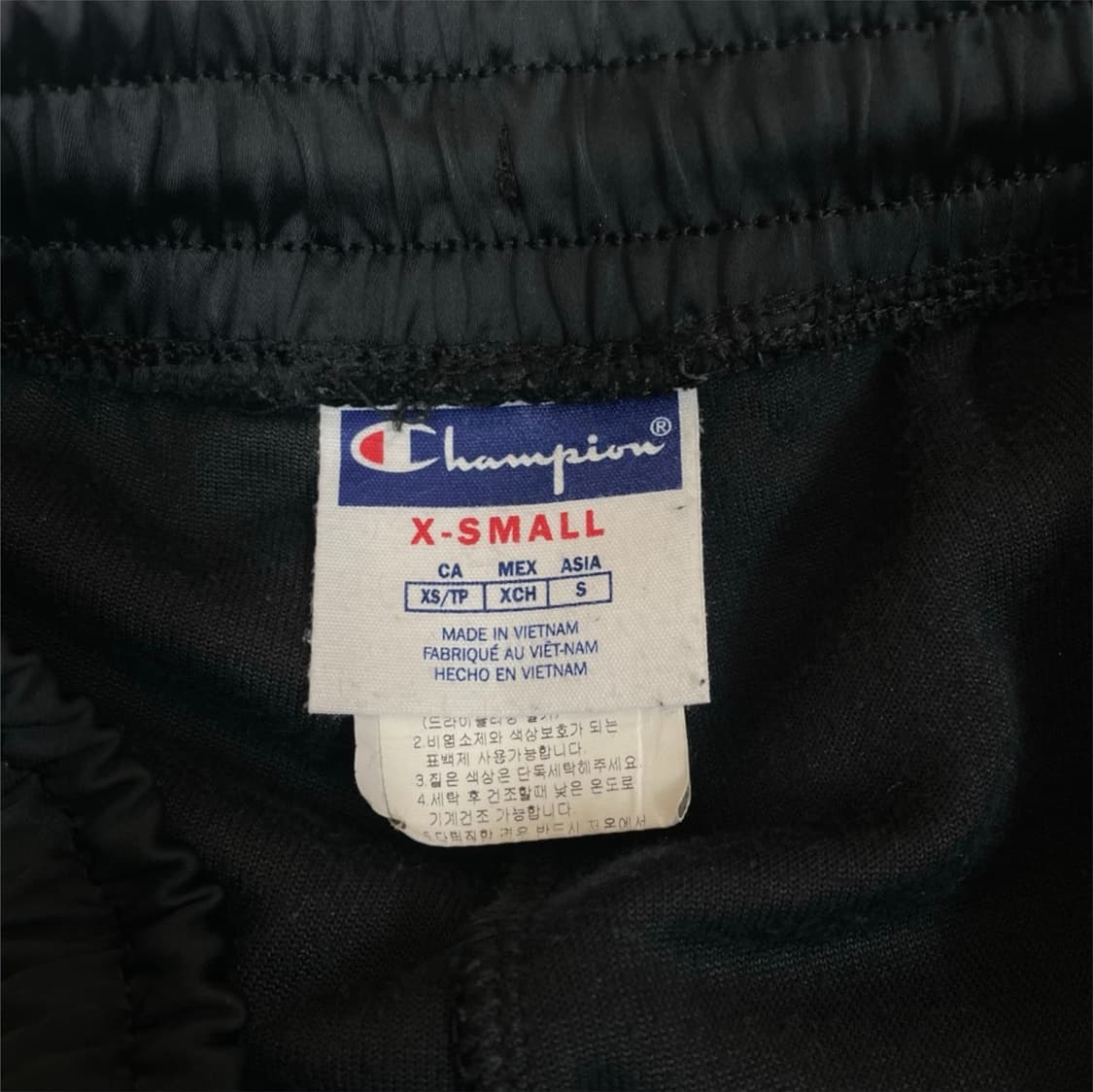 챔피온 Champion 블랙 벨루어 하프집업 조거팬츠 트레이닝 셋업 상품이미지7