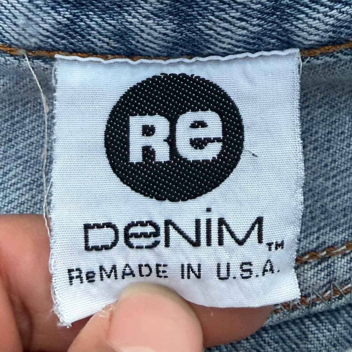 90s 리바이스 501 카모 리워크 데님 made in USA (31)  상품이미지6