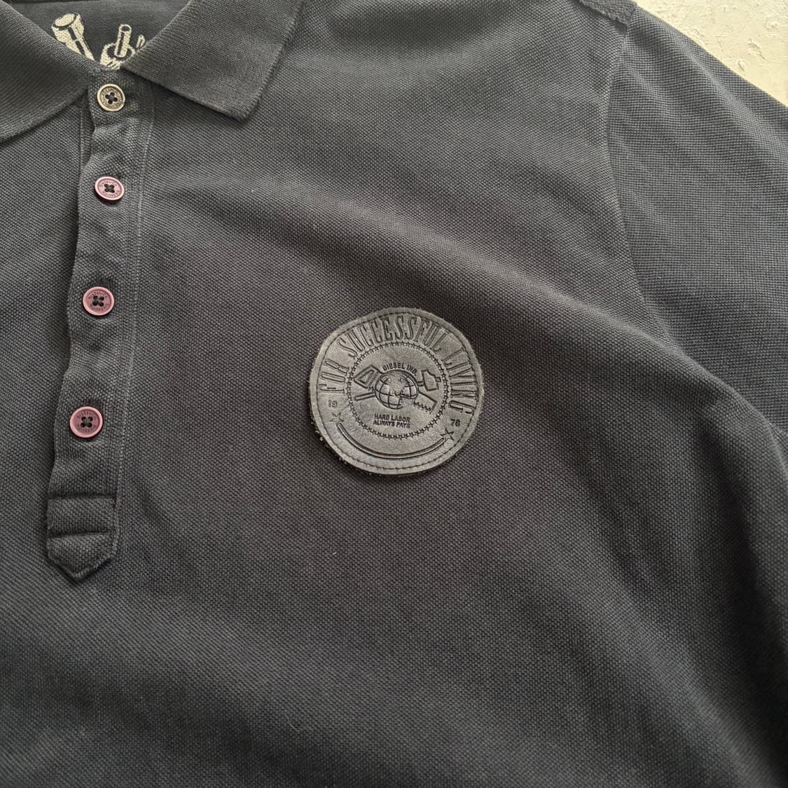 디젤 빈티지 긴팔 PK셔츠 L 상품이미지5