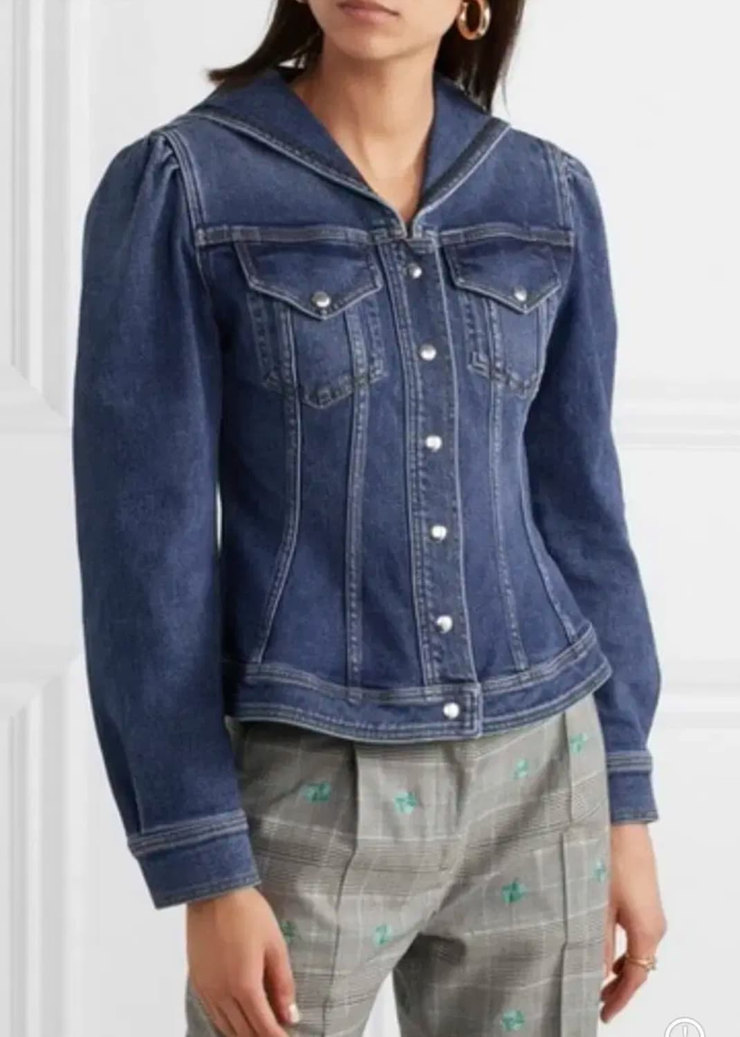 ALEXA CHUNG 알렉사청 LOUIS 세일러 데님 자켓 미사용품 상품이미지2