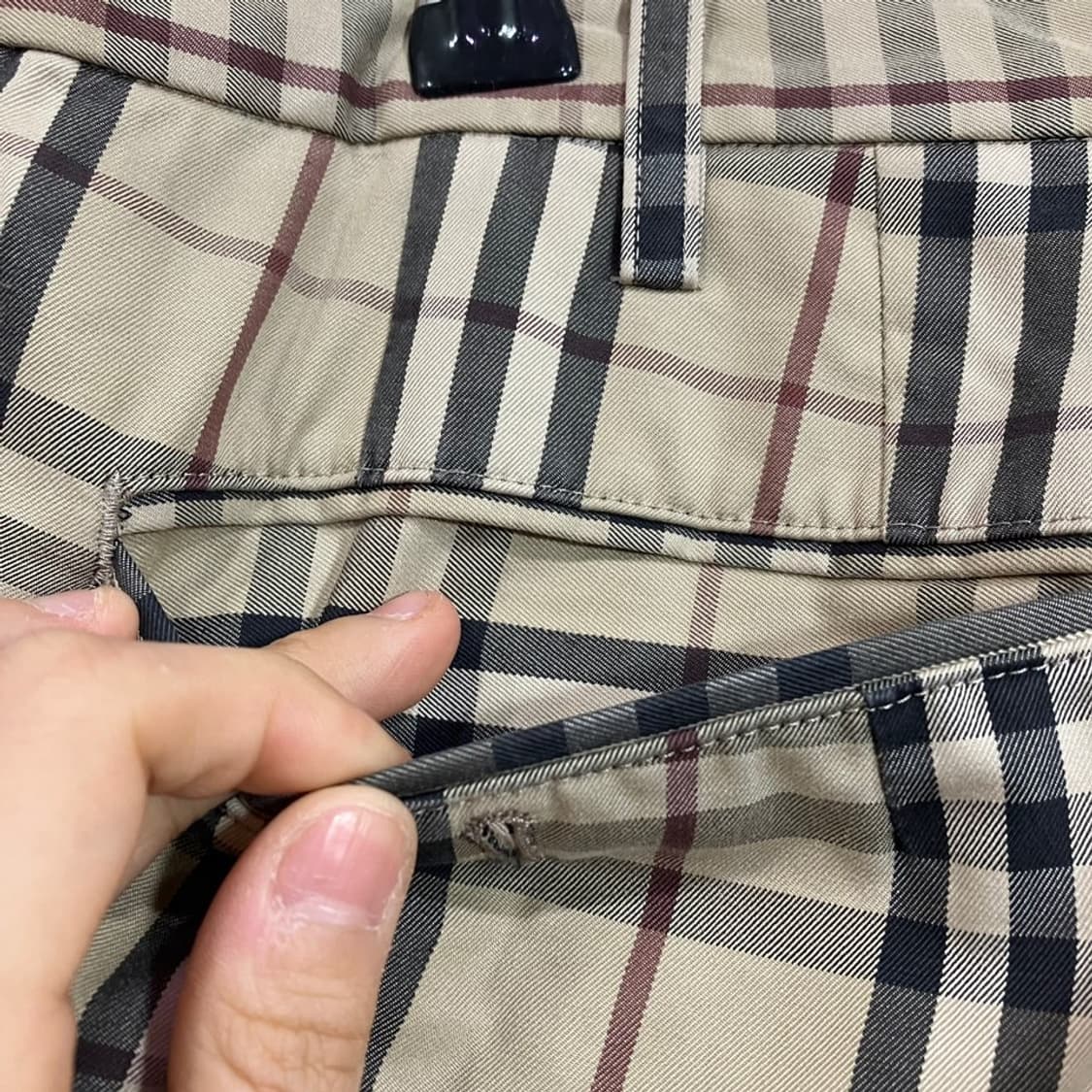 버버리 노바체크 팬츠 상품이미지7