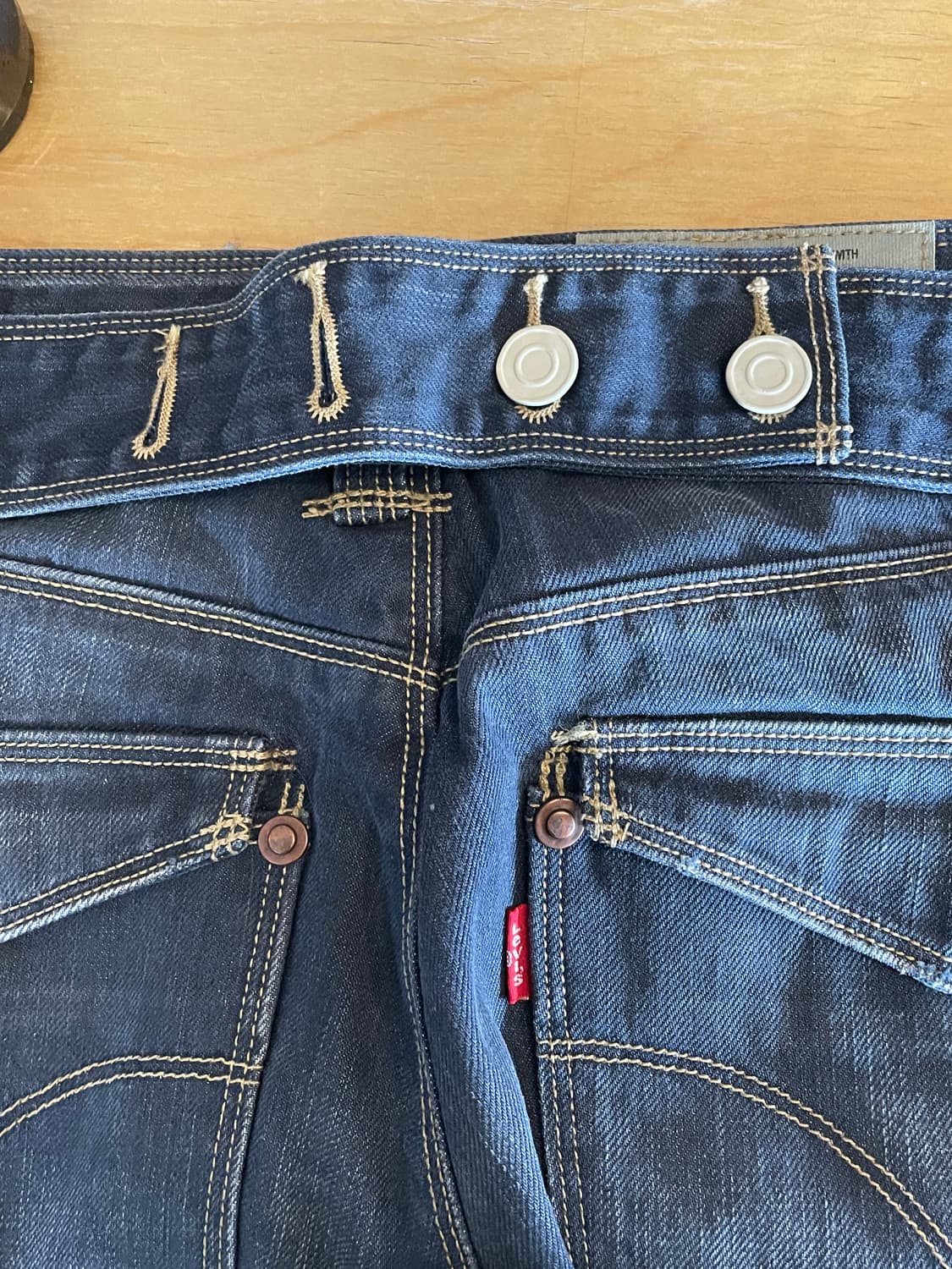 리바이스 엔지니어드 진스 7부 데님팬츠 청바지 상품이미지4