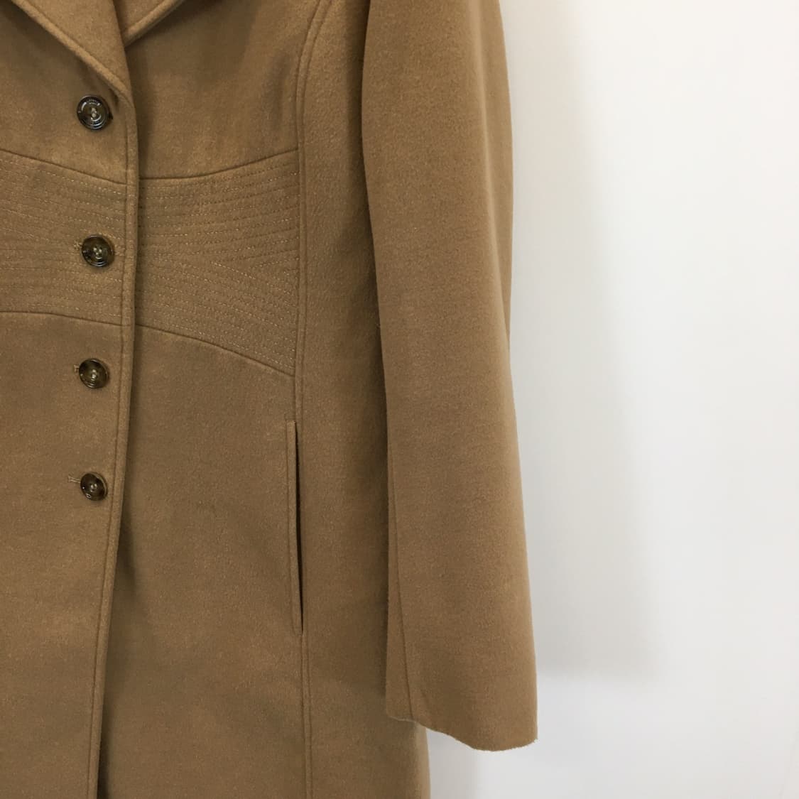 타미힐피거 카멜 싱글코트 여성 L 넉넉  상품이미지3