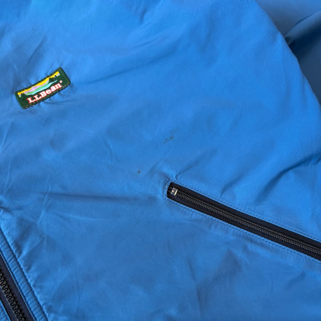 90s L.L.bean 90년대 엘엘빈 쓰리 시즌 블루 웜업 자켓 상품이미지5