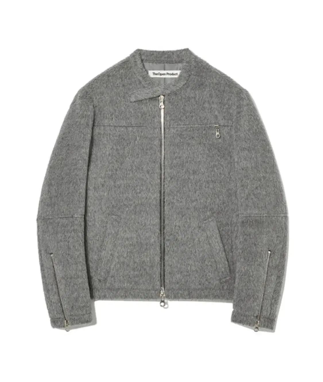 오픈와이와이 더오픈프로덕트 알파카 라이더자켓 상품이미지1