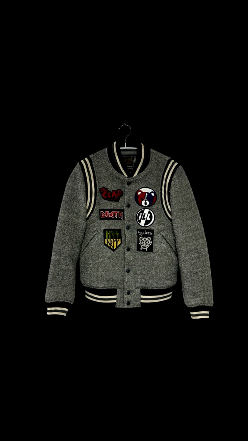 히스테릭글래머 테디 바시티 자켓 상품이미지1