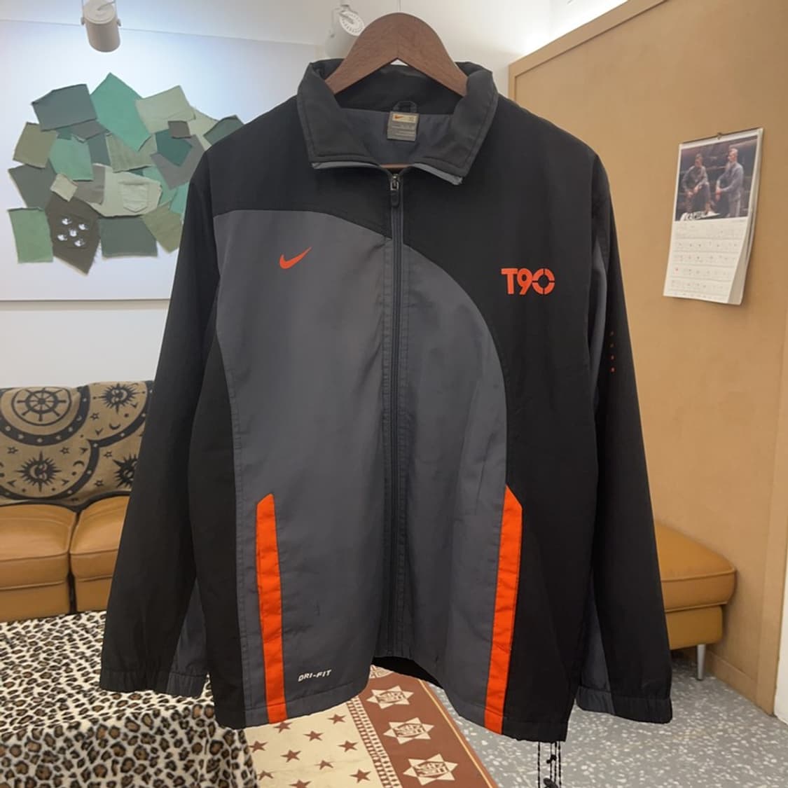 나이키 올드스쿨 토탈90 축구 바람막이 자켓 XL C08821 상품이미지3