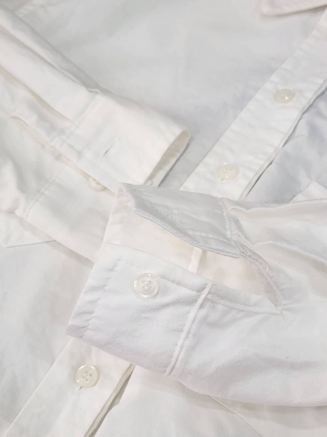 [F] WE ARE 위아 화이트 코튼 셔츠 여성 프리사이즈 상품이미지5