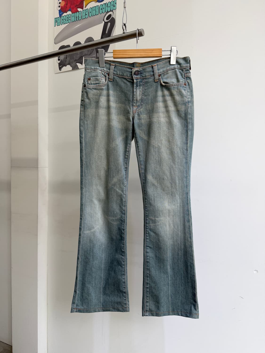 7 FOR ALL MAN KIND (Made in USA) 부츠컷팬츠 상품이미지1