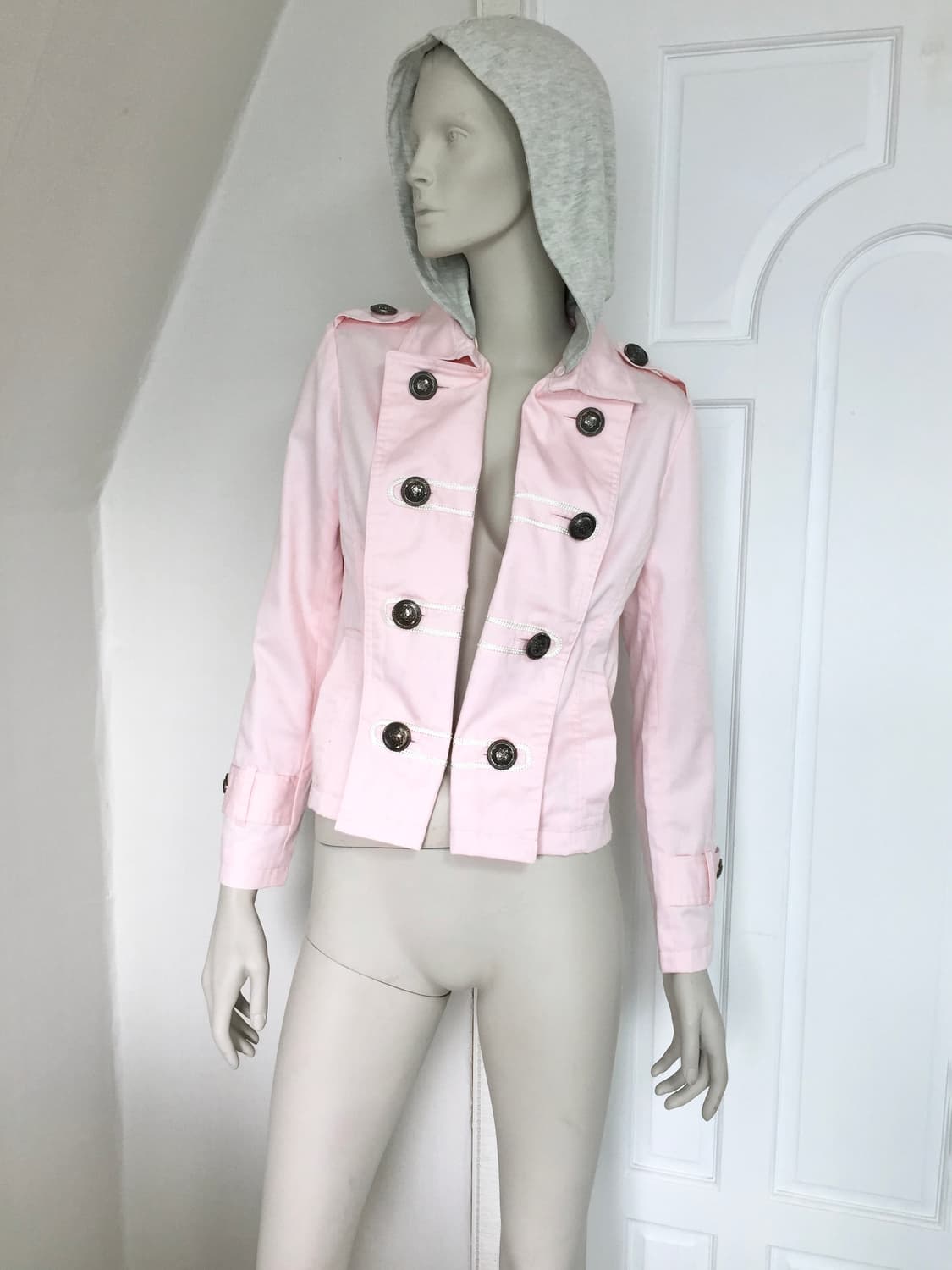 Japanese Hoodie Babypink Napoleon Jacket 상품이미지1
