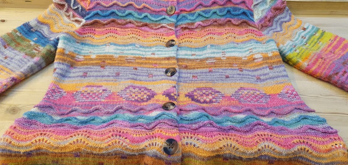 (새상품)66/77.Mohair 히피 가디건 상품이미지5