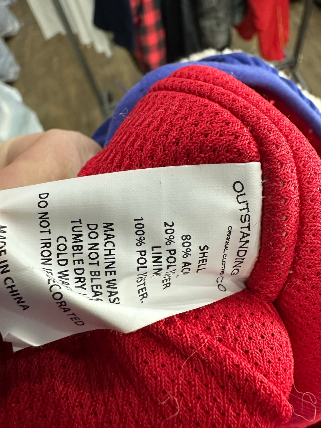 아웃스탠딩 레트로 후리스 상품이미지4