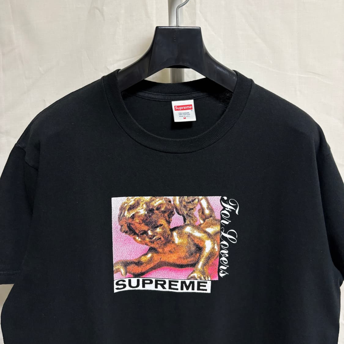 슈프림 20SS 러버스 반팔티 / 블랙, M 상품이미지2