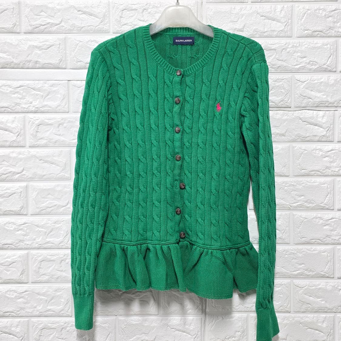 택포_ 13Y 폴로폴로랄프로렌 여아 케이블 니트 가 상품이미지1