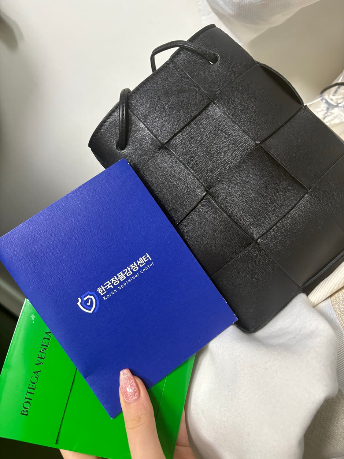 보테가베네타 버킷백 스몰 블랙 상품이미지1