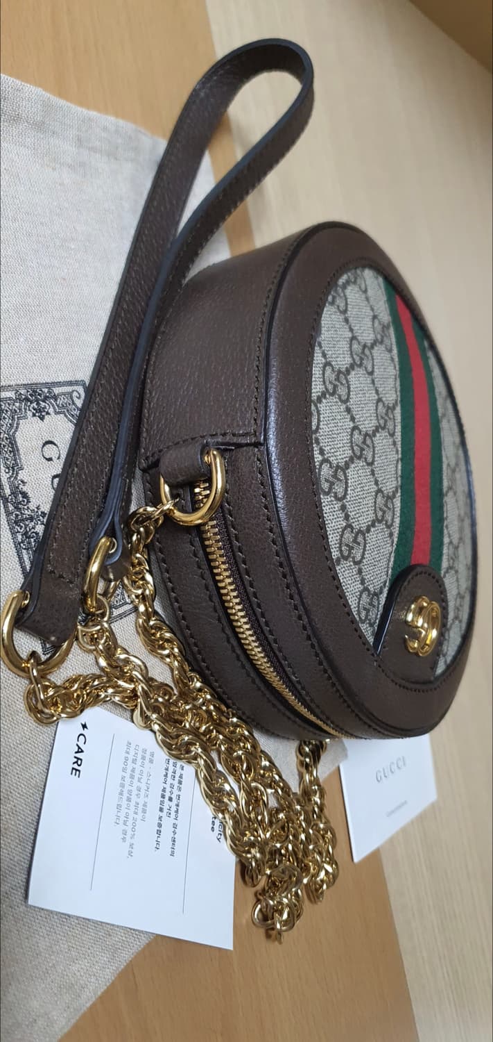 구찌 오피디아 탬버린백/크로스백 새상품급 정품(감정서O) 상품이미지8