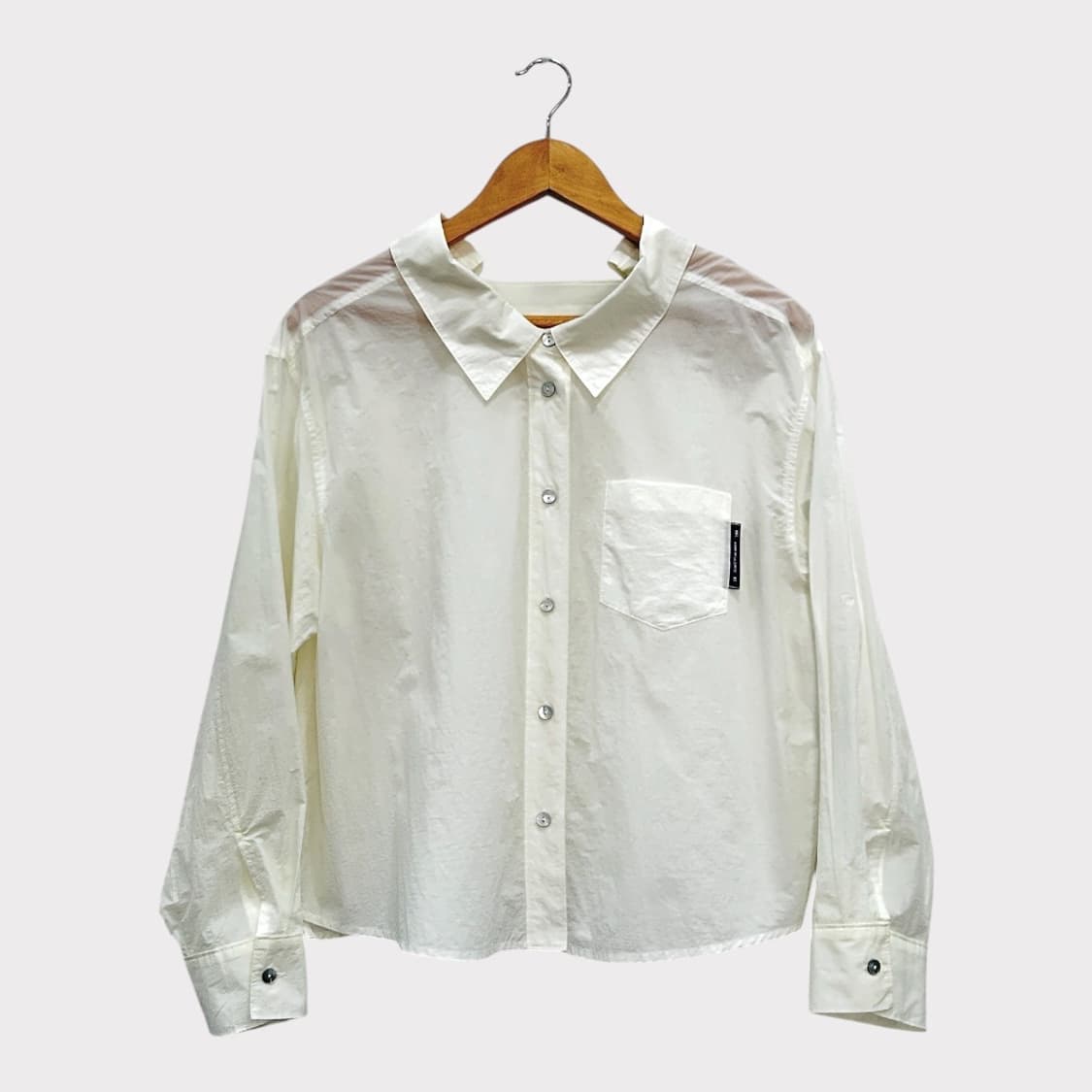 VOV 보브 바스락 오버핏 셔링 블라우스 여성 55-66 상품이미지1