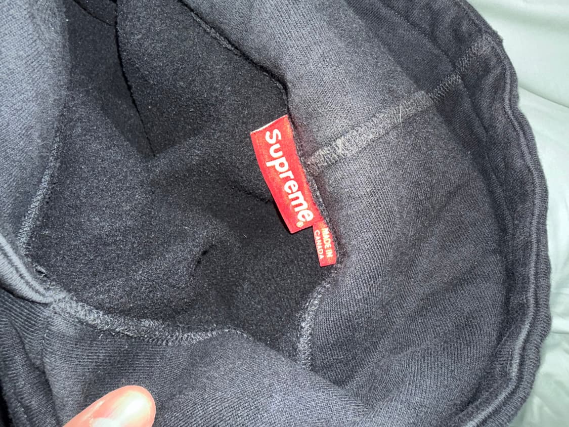 슈프림 박스로고 후드티 블랙 XL 상품이미지4