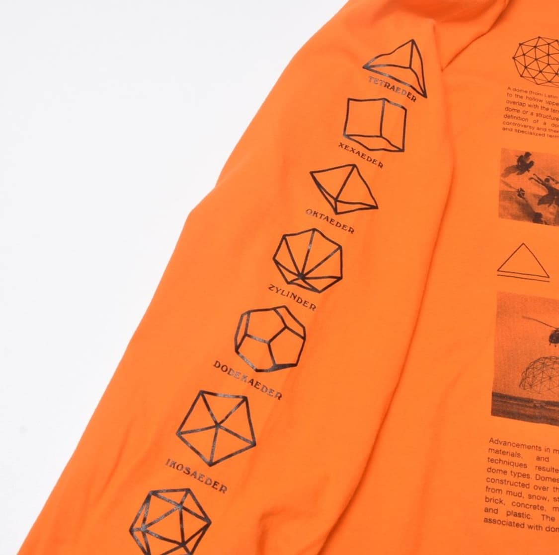 스페이스 어베일러블 소매 프린팅 긴팔 슬리브 티셔츠 L  상품이미지6