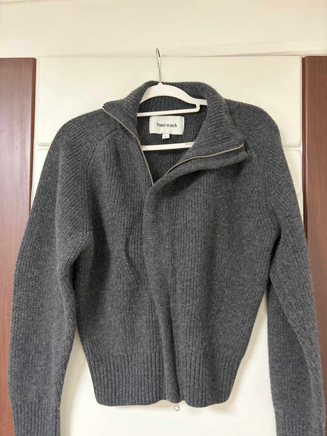 토니웩 사선 니트 집업(M사이즈) 상품이미지2