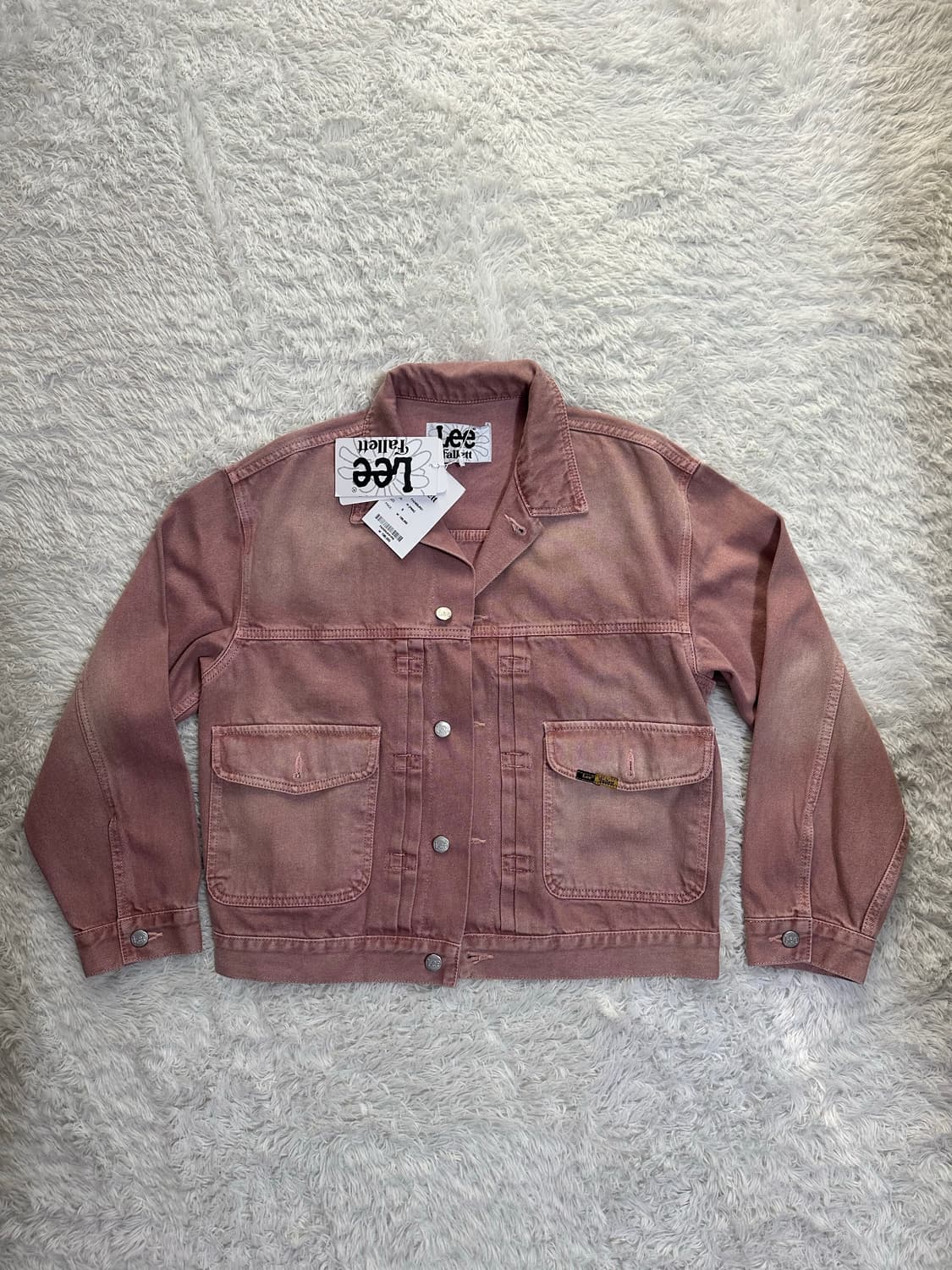 Lee Fallen 핑크 데님 자켓 S 상품이미지1