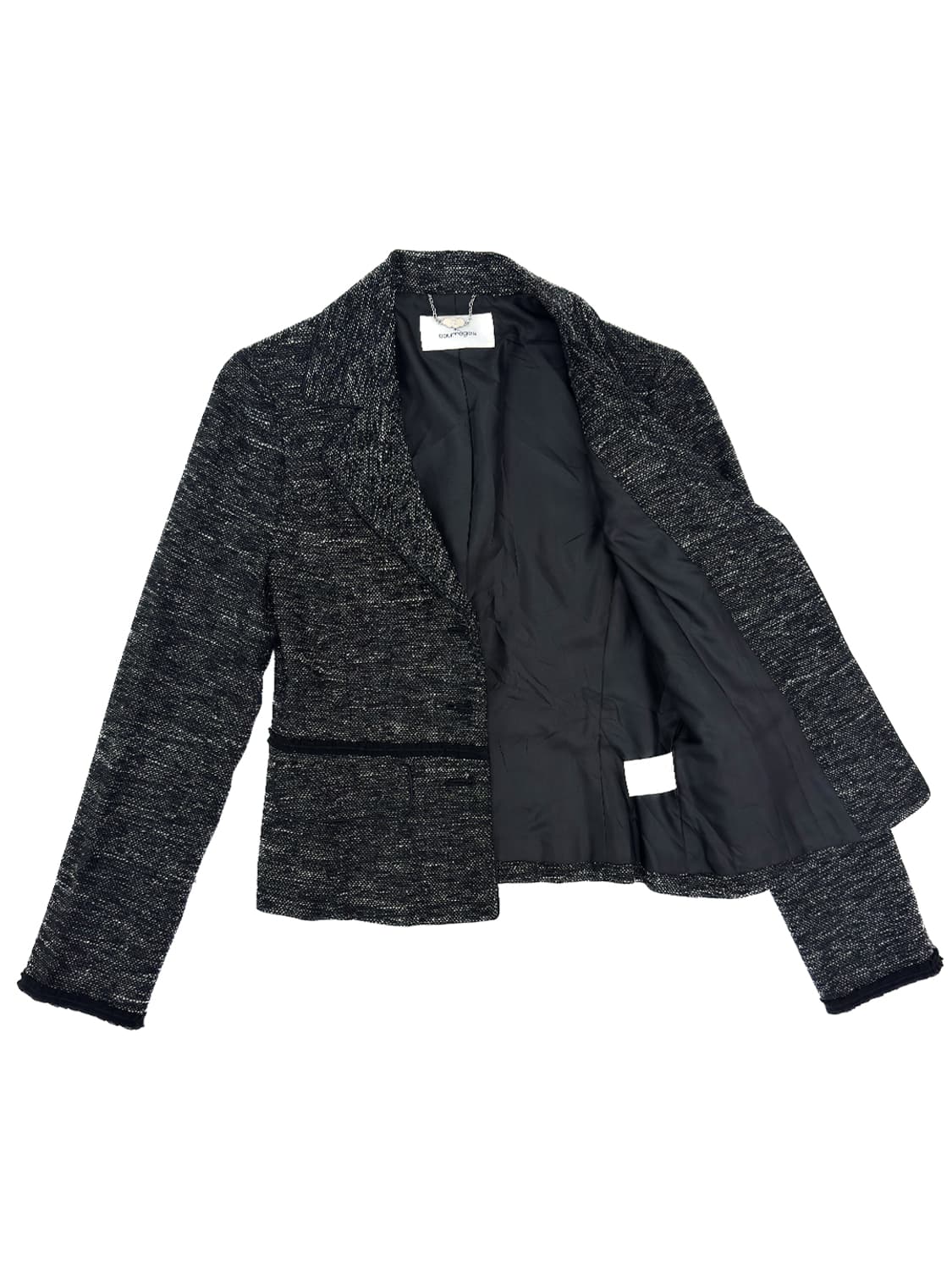 Courreges Tweed Cropped Jacket/ 38 상품이미지3