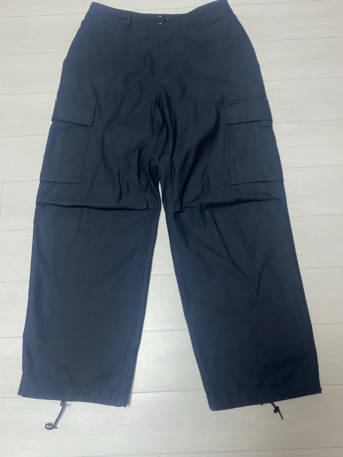 아워셀브스 25ss 백사틴 B.D.U 팬츠 빈티지 네이비 2 상품이미지1