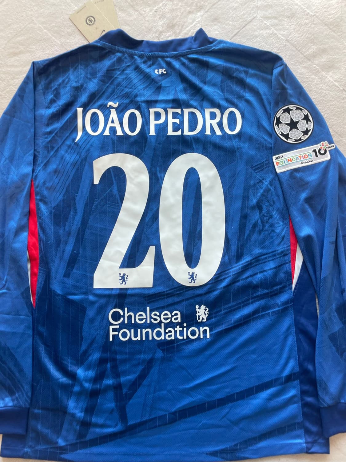 25-26 첼시 주앙 페드로 긴팔 상품이미지3
