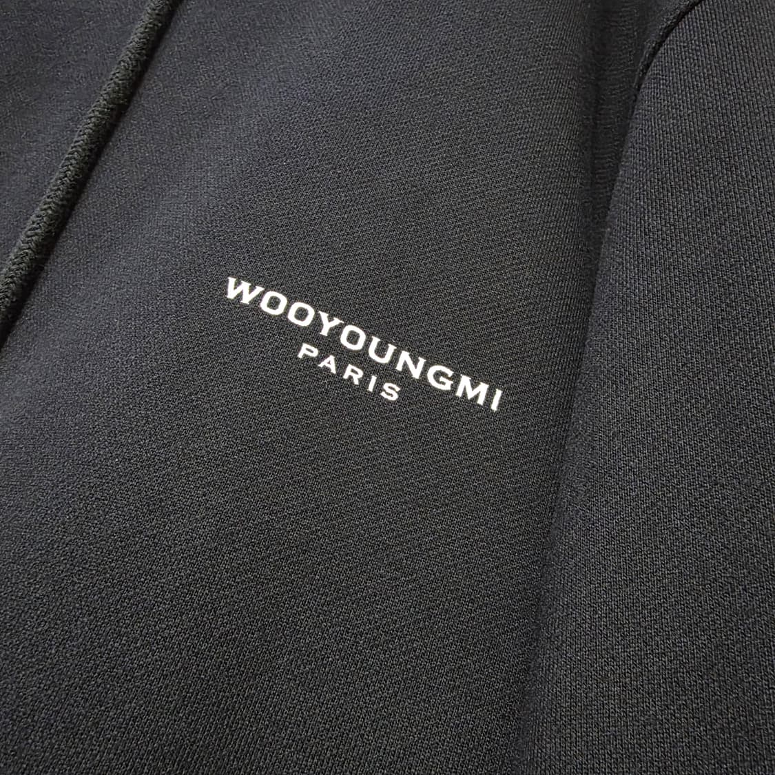 {클로젯}[48][새상품급]우영미 플라워 백로고 후드티 상품이미지4