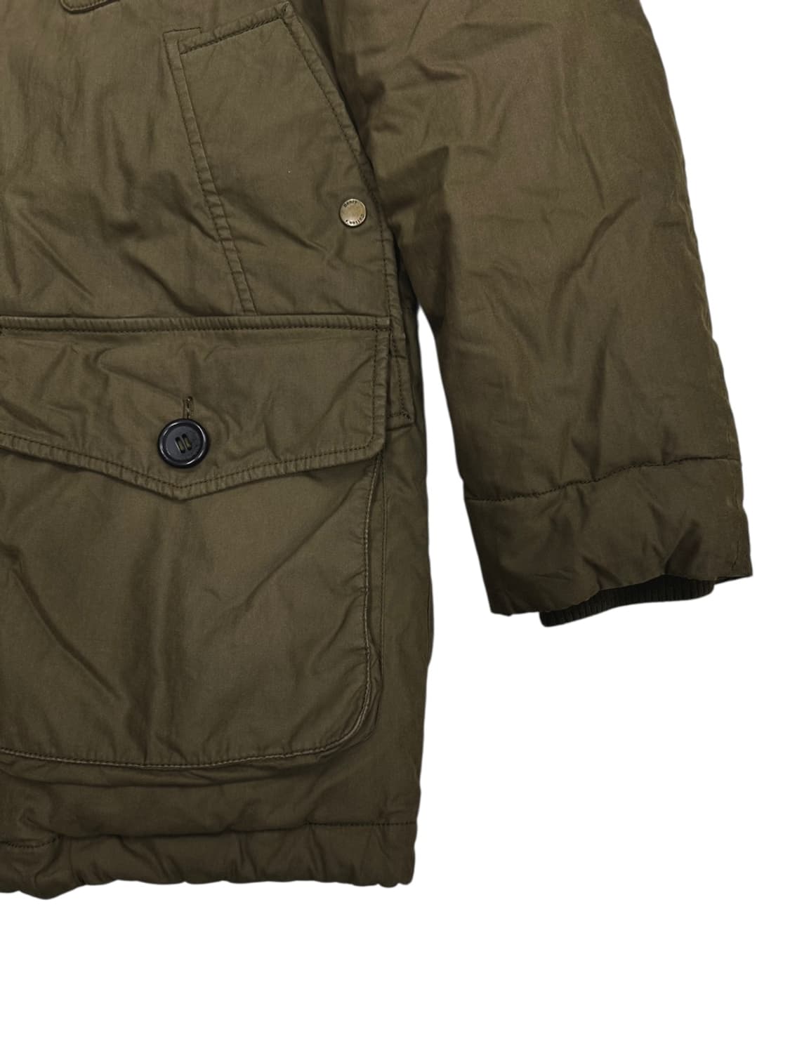 헨리코튼 덕다운 카라코람 야상패딩 카키 (L) 상품이미지6