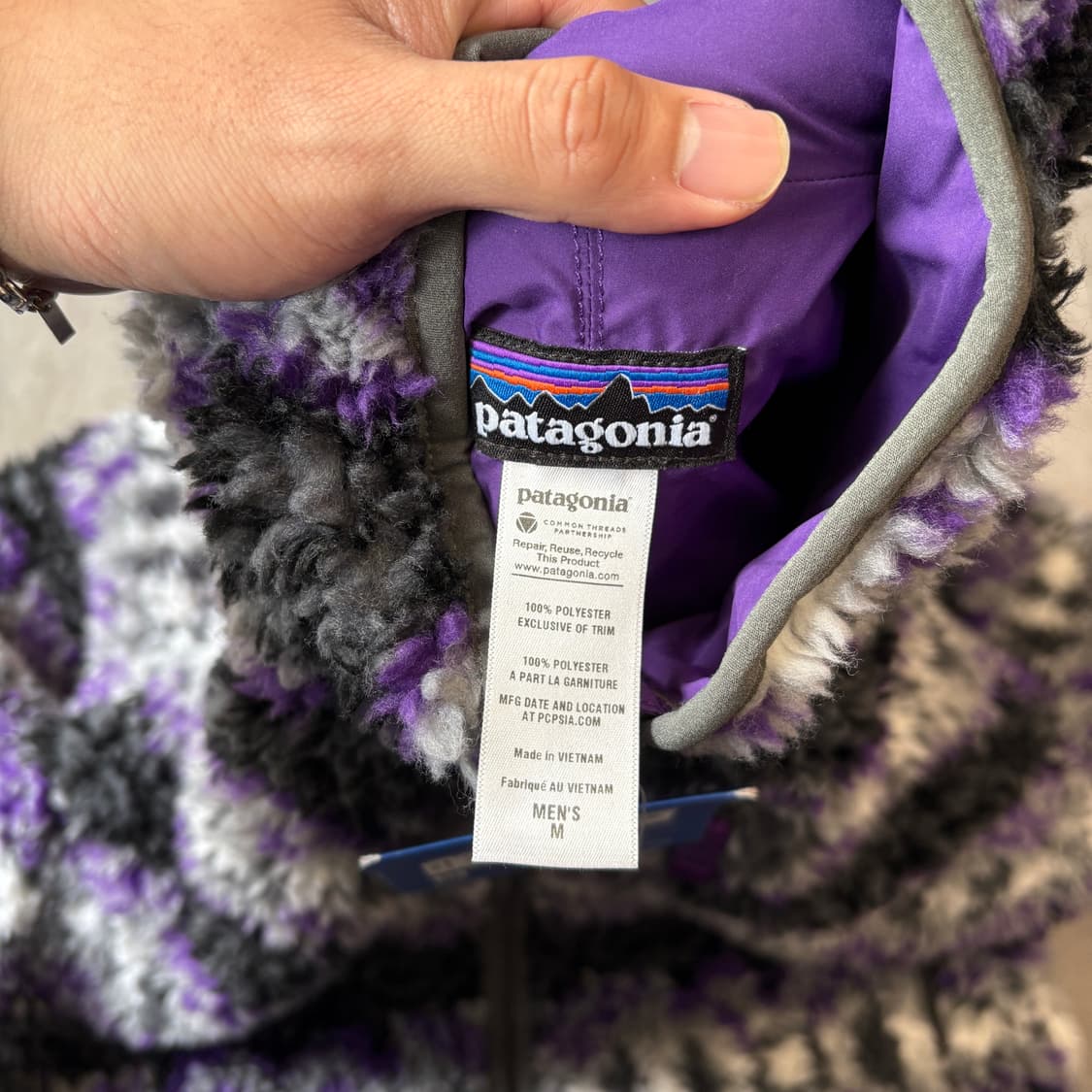 13년도 생산 파타고니아 딥 파일 아즈텍 레트로X 자켓 상품이미지7