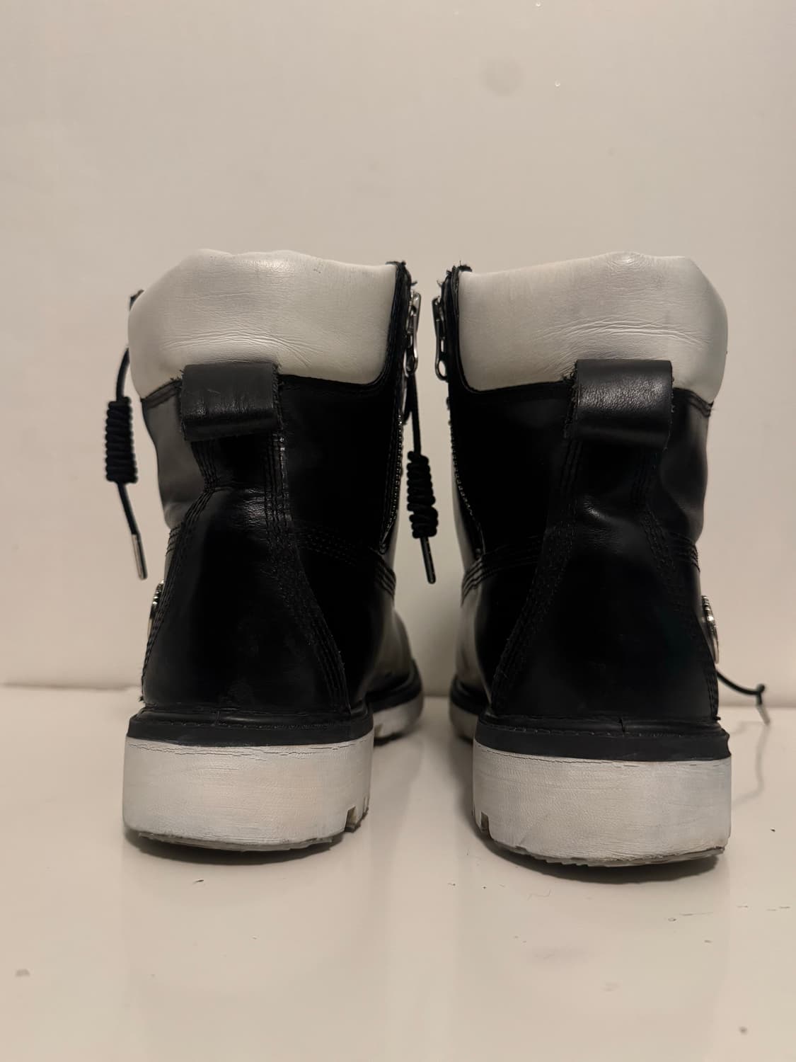 스투시 X 팀버랜드 14시즌 레더 부츠 블랙 (US11/290) 상품이미지4