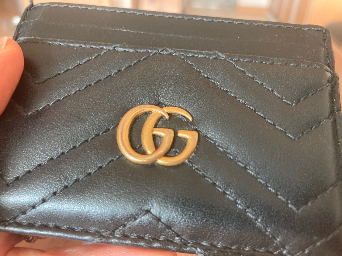 구찌 마몬트 블랙 카드지갑  상품이미지2