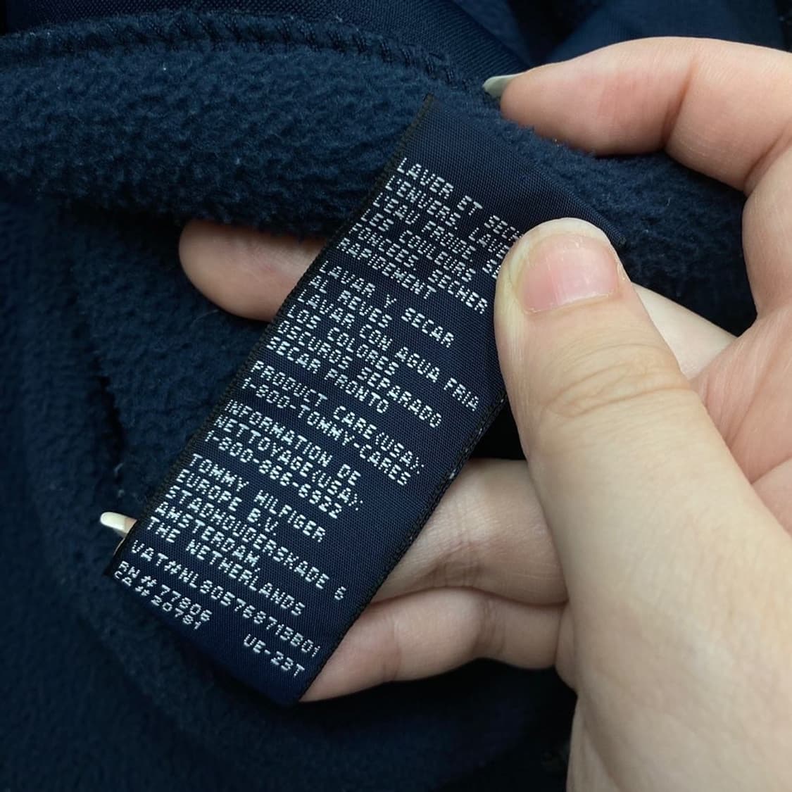 Tommy Hilfiger 90,s 스팰아웃 자수 플리 상품이미지6