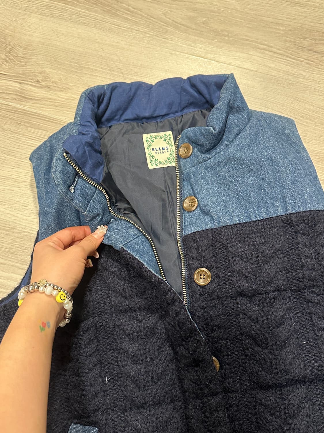 빔즈 beams heart 패딩베스트 상품이미지3