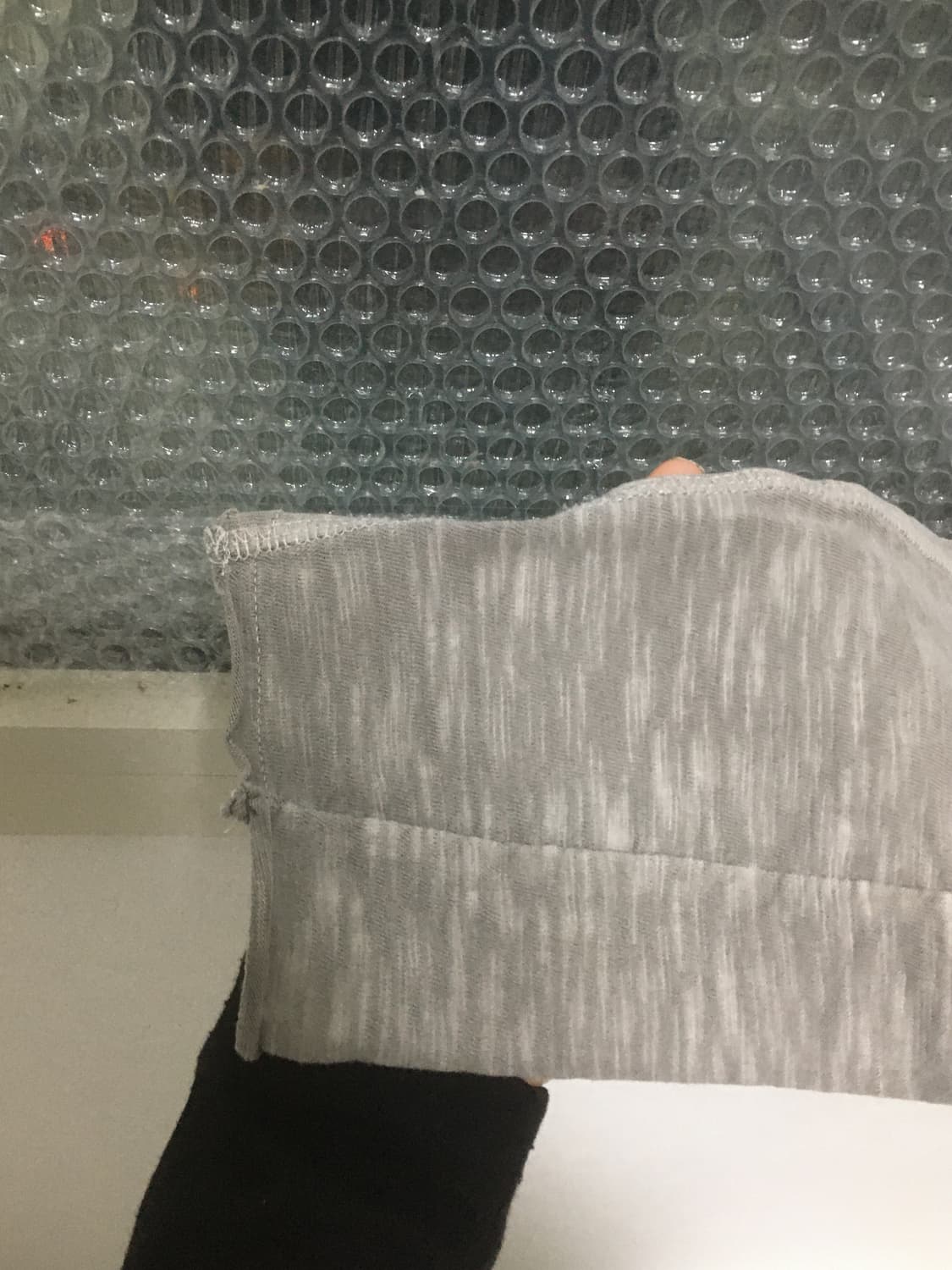 (3) 폴리테루 휴먼인덱스 터틀넥 후디 그레이 상품이미지4