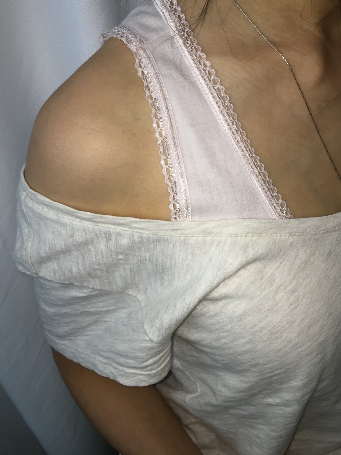 ⊹ Pink Lace Sleeveless set 상품이미지3