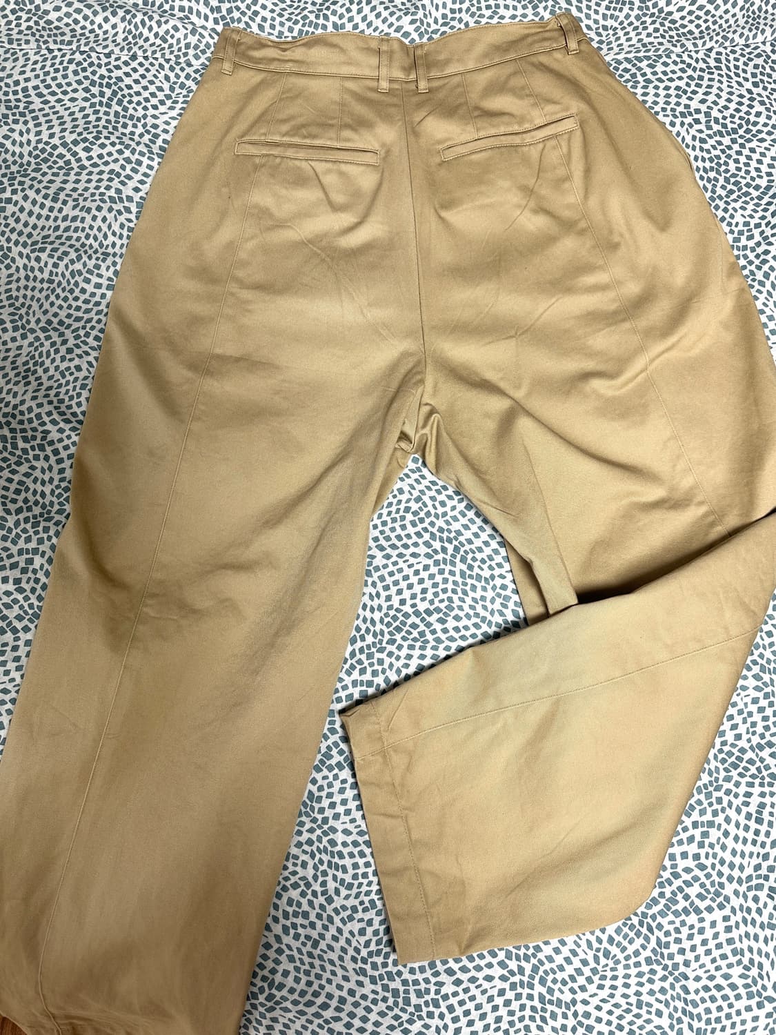 [M] 이에이 IEY RID PANTS Beige 상품이미지5