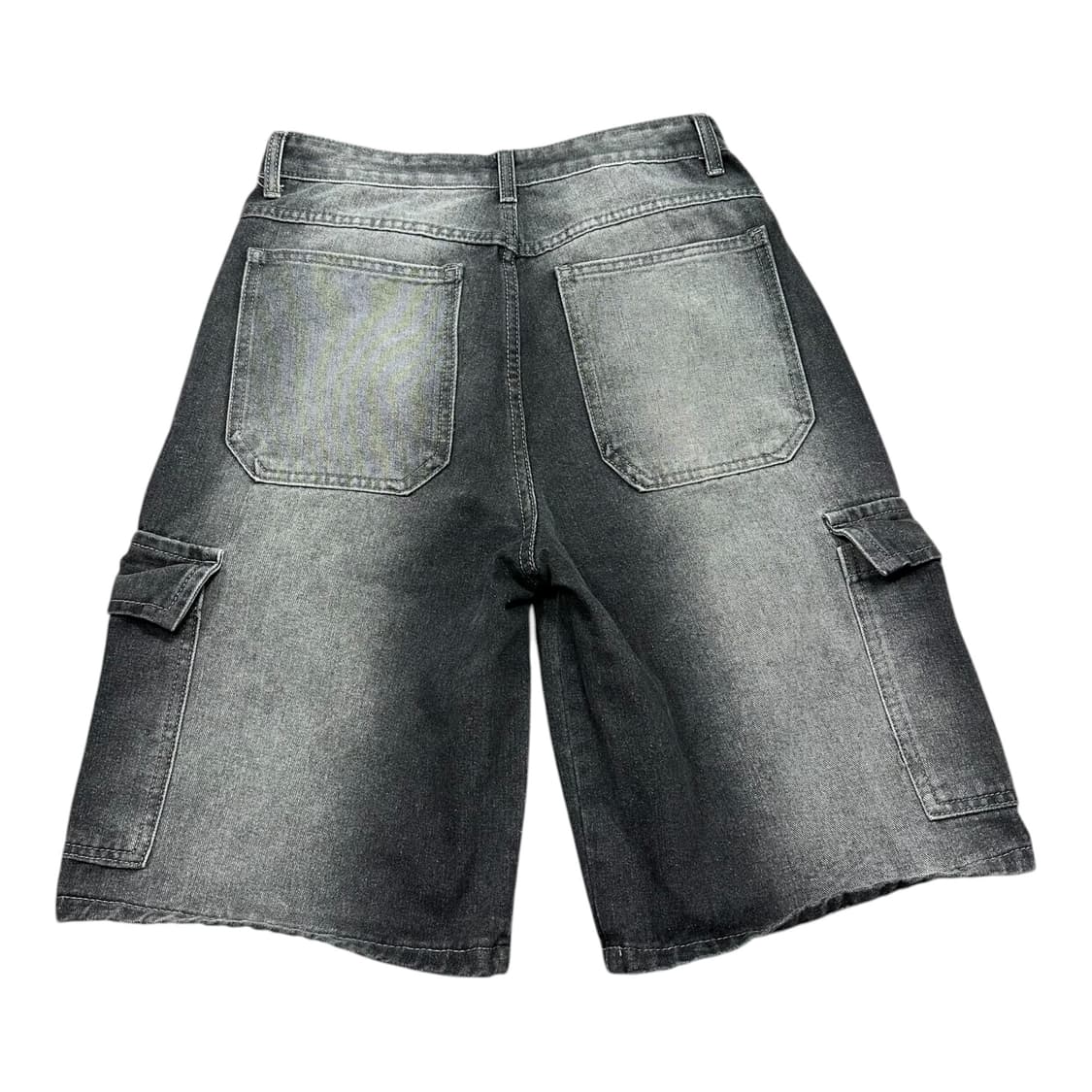 ✨ (바배) 빈티지 워싱 데님 카고 팬츠 상품이미지2