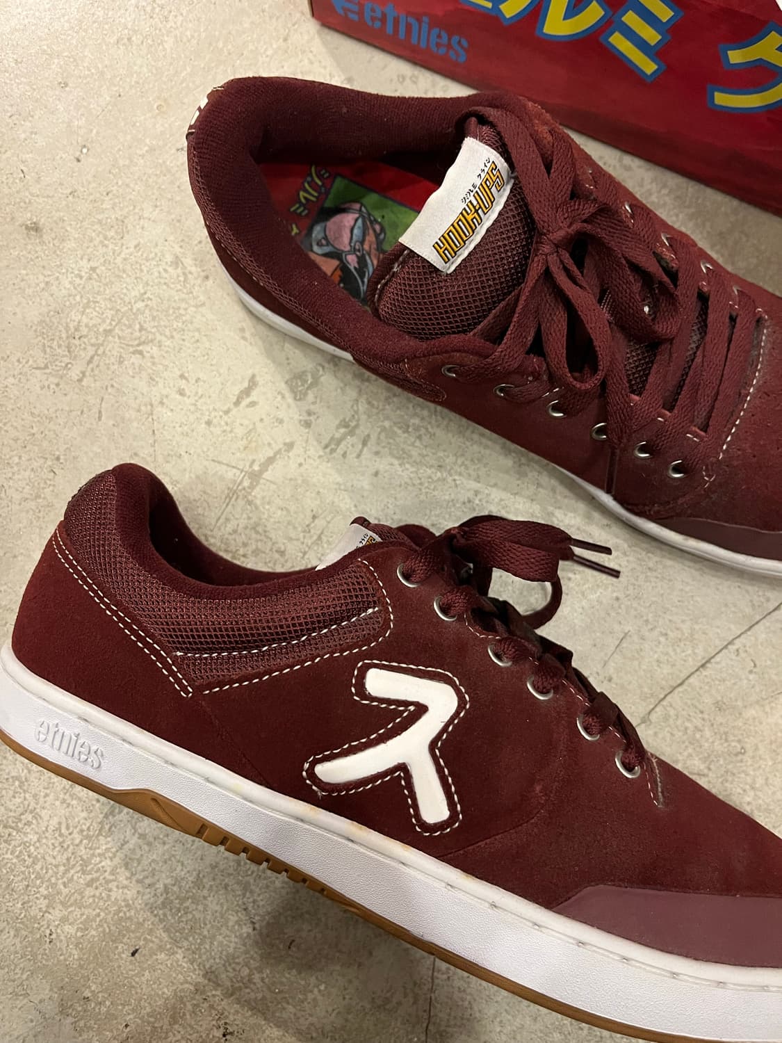 Vintage 90s 훅업스 x etnies  상품이미지2