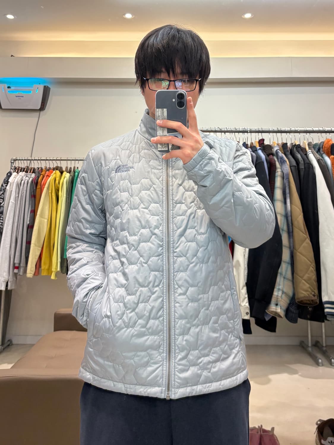 노스페이스 누빔 경량 패딩 상품이미지8