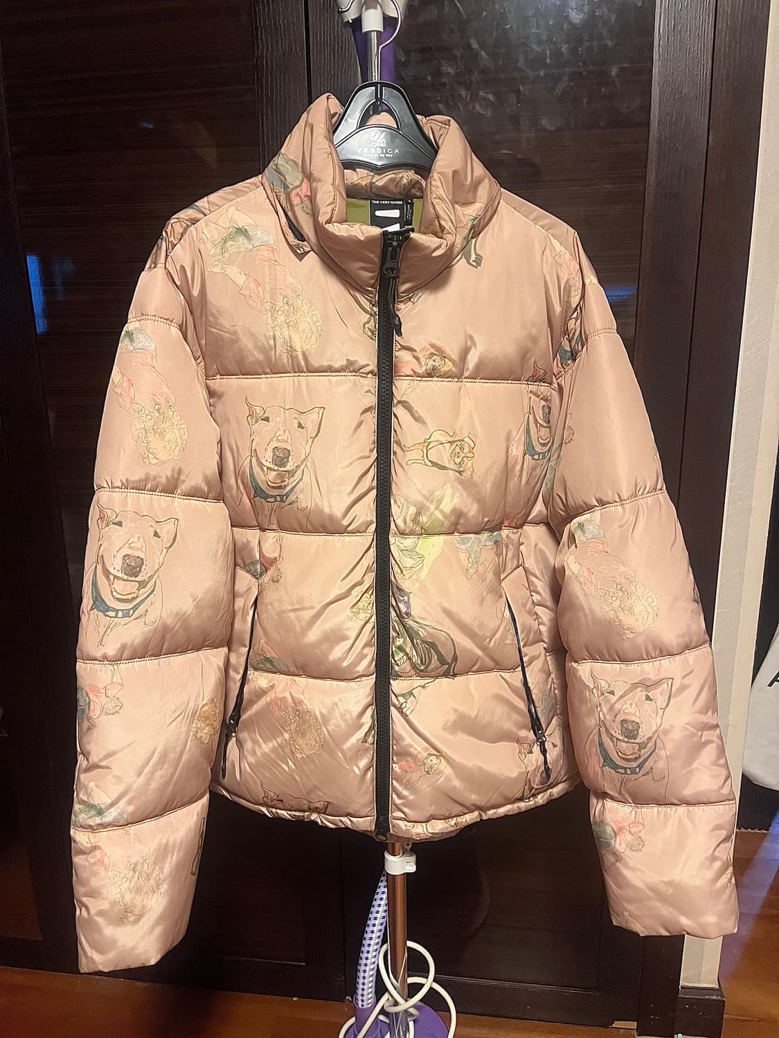 [남성L]더베리웜 애니멀패턴 패딩 상품이미지1